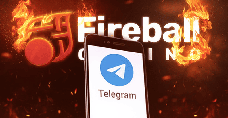Znajdź kody promocyjne w Telegramie Fireball Kasyno