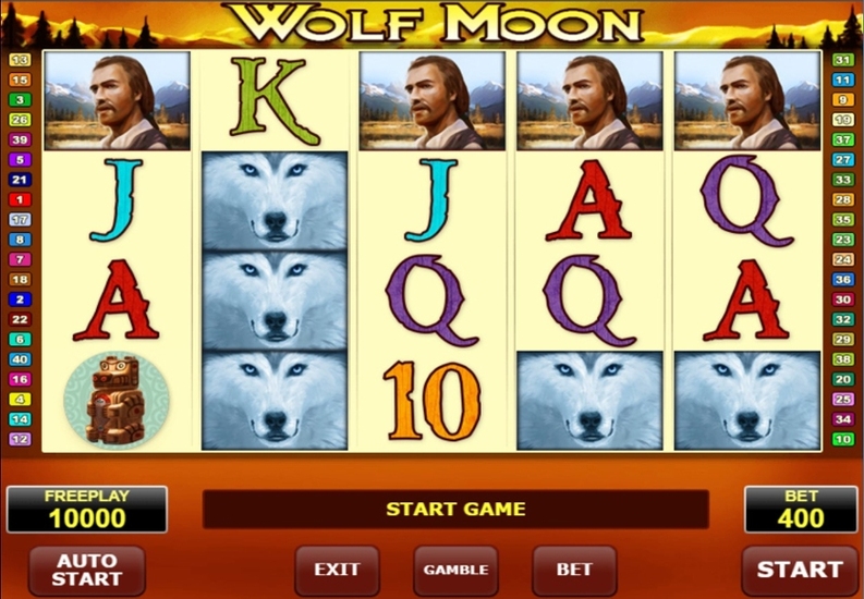 Amatic slot Wolf Moon